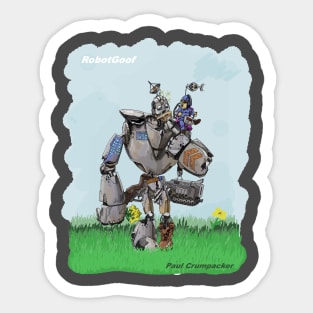 RobotGoof Sticker